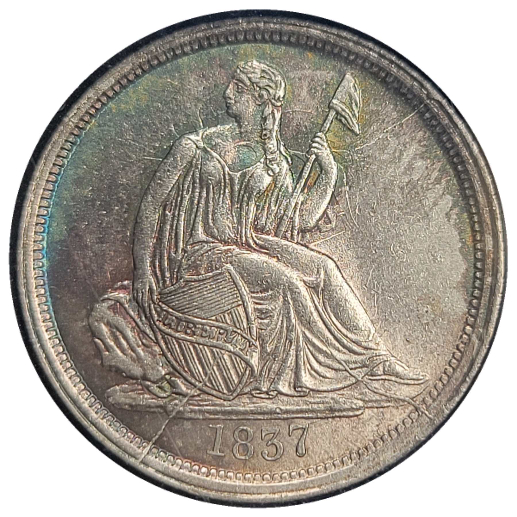 1837-10c-Liberty-Seated-Dime-Large-Date-Fortin-101c